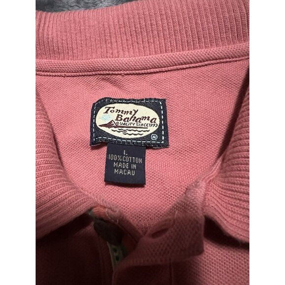 4 Tommy Bahama Mens Large Short Sleeve Polo Shirt - Picture 12 of 15